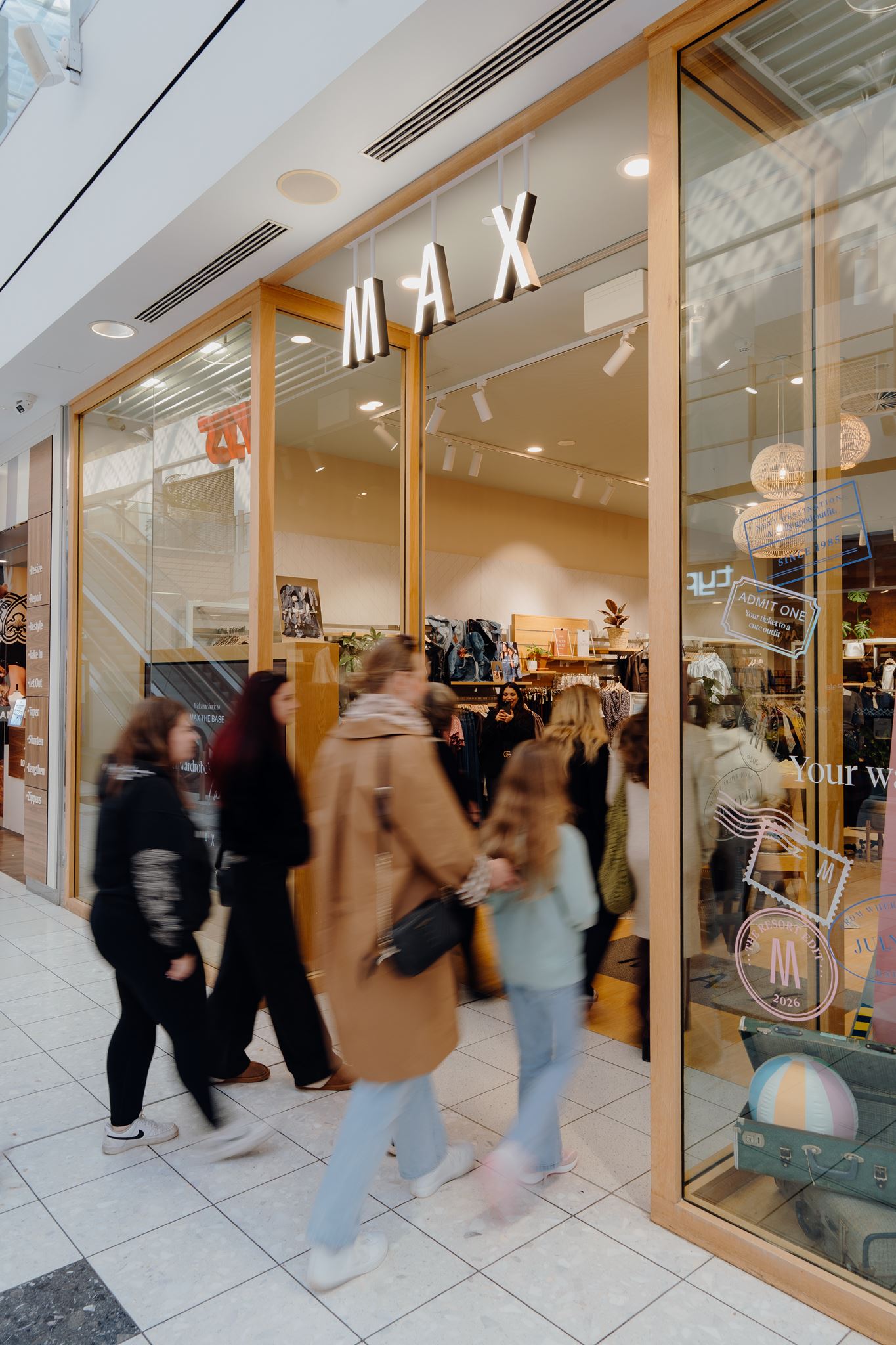 Exterior of the Max Fashions Te Rapa store photographed during a retail commercial photography shoot in Hamilton